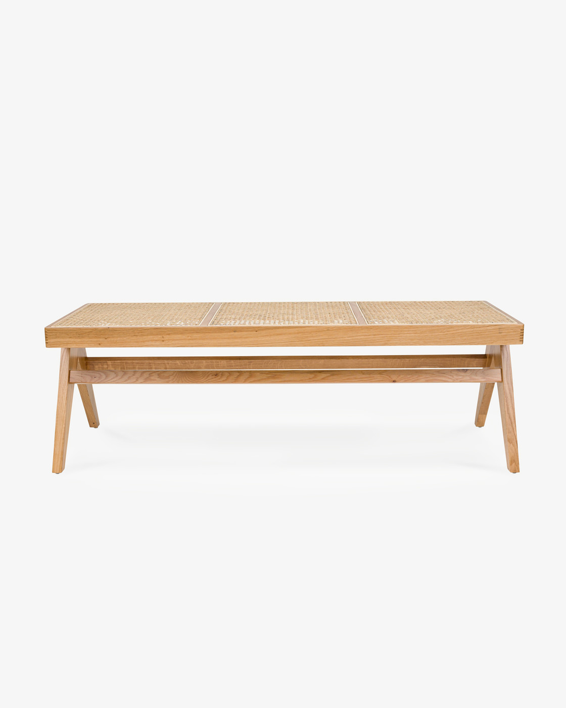 Lillian Bench Seat - Natural, Cane Seat