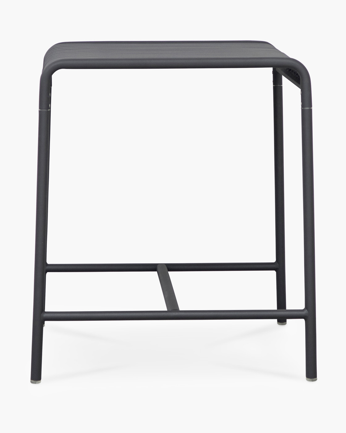 Atticus Outdoor Aluminium Bar Leaner -74X77 90H, Charcoal