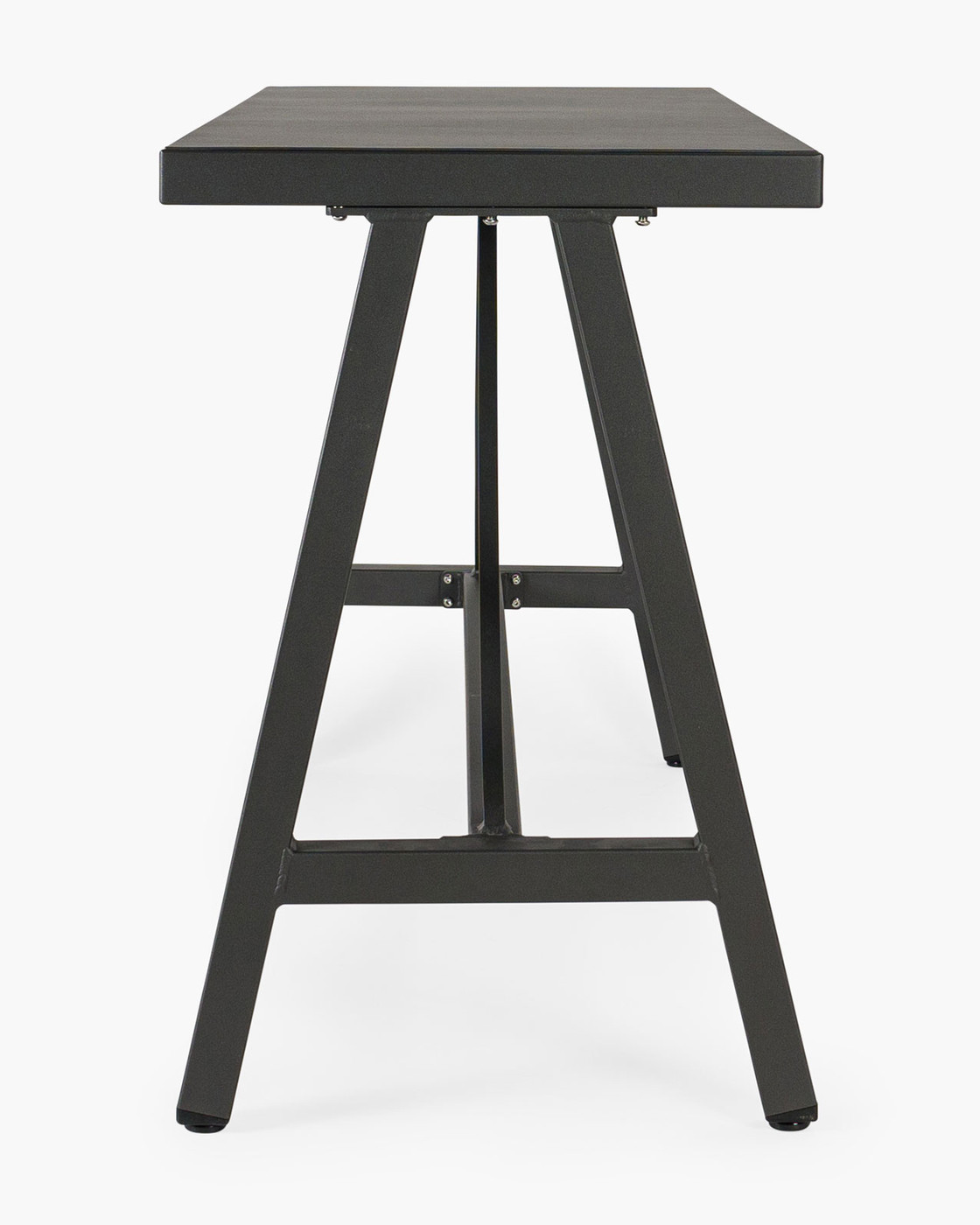 Kingston Outdoor Bar Leaner - 160X60Cm 90 H, Charcoal