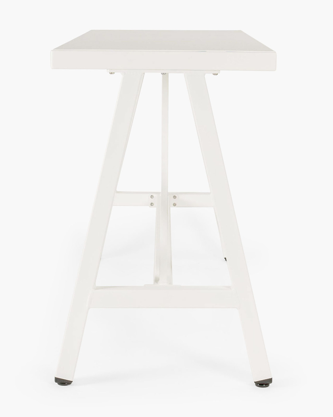 Kingston Outdoor Bar Leaner - 160X60Cm 90 H, White