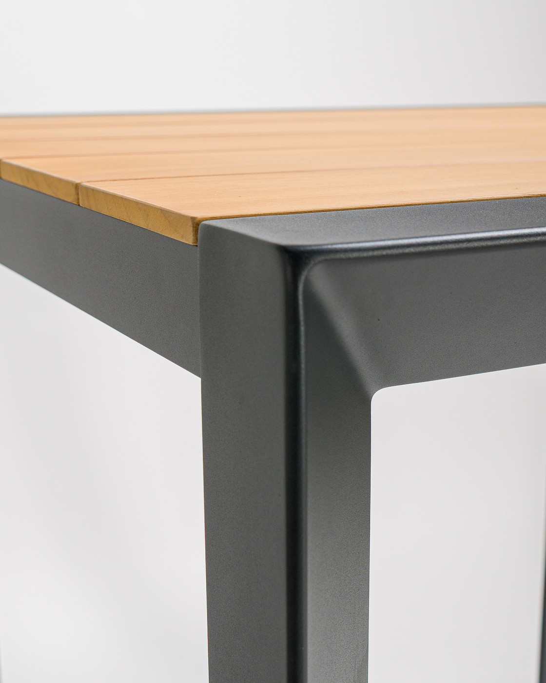 Karaka Outdoor Bar Leaner  - 80X80Cm 90cm H, Charcoal