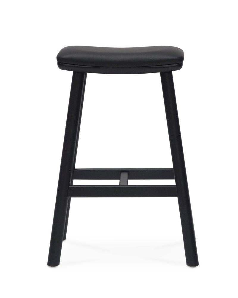 Archie Bar Stool - Black, 65Cm