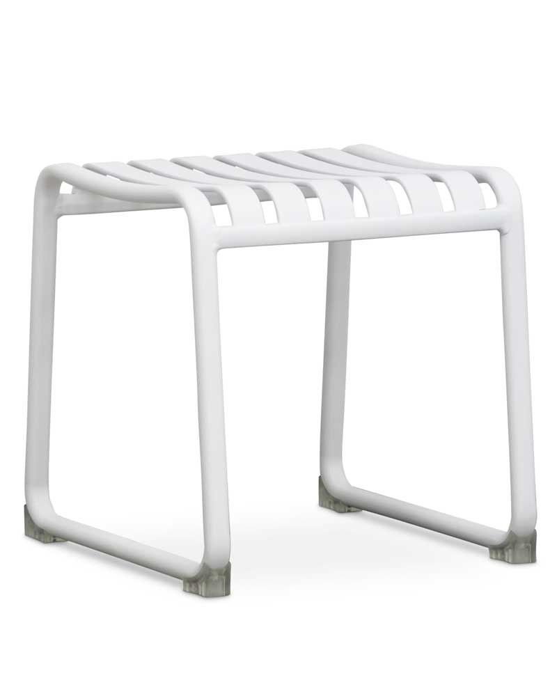 Atticus Bar Stool - White, 45 Cm
