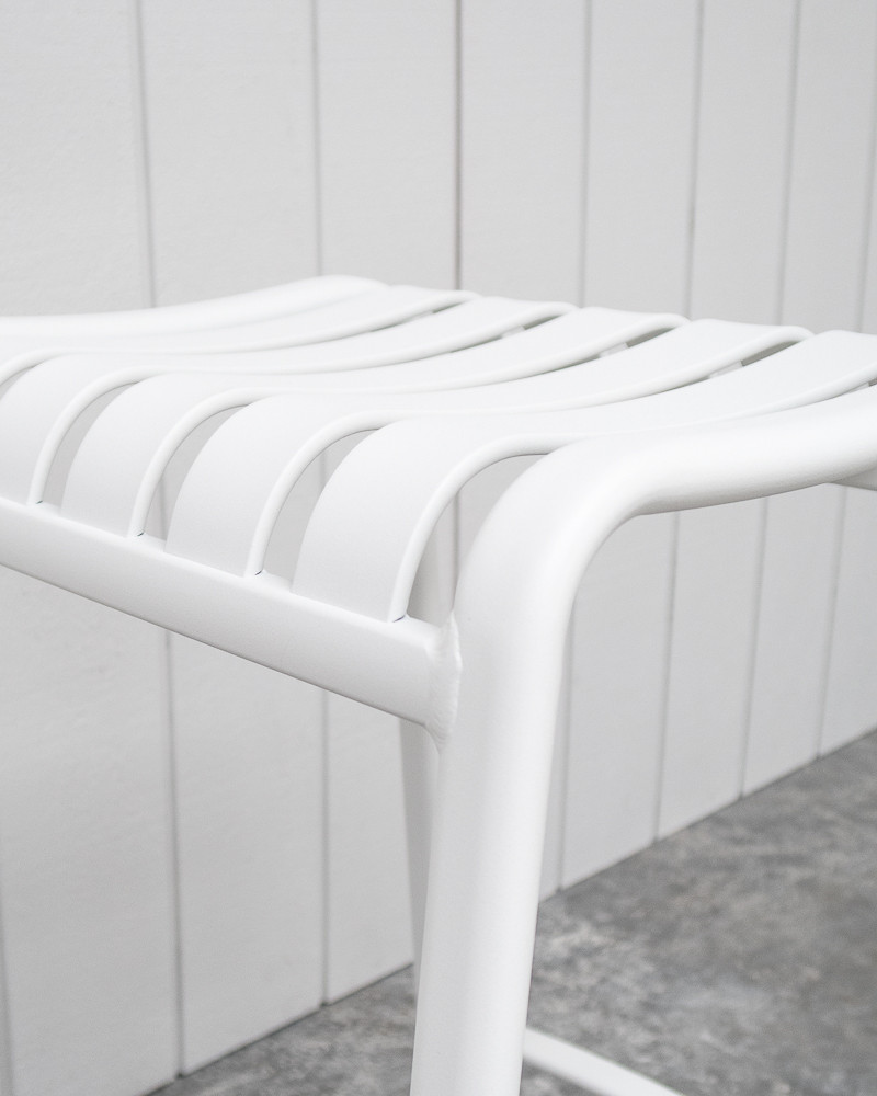 Atticus Bar Stool - White, 65 Cm