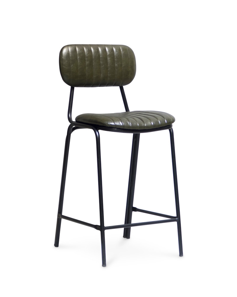 Barry Bar Stool - Green, 65Cm