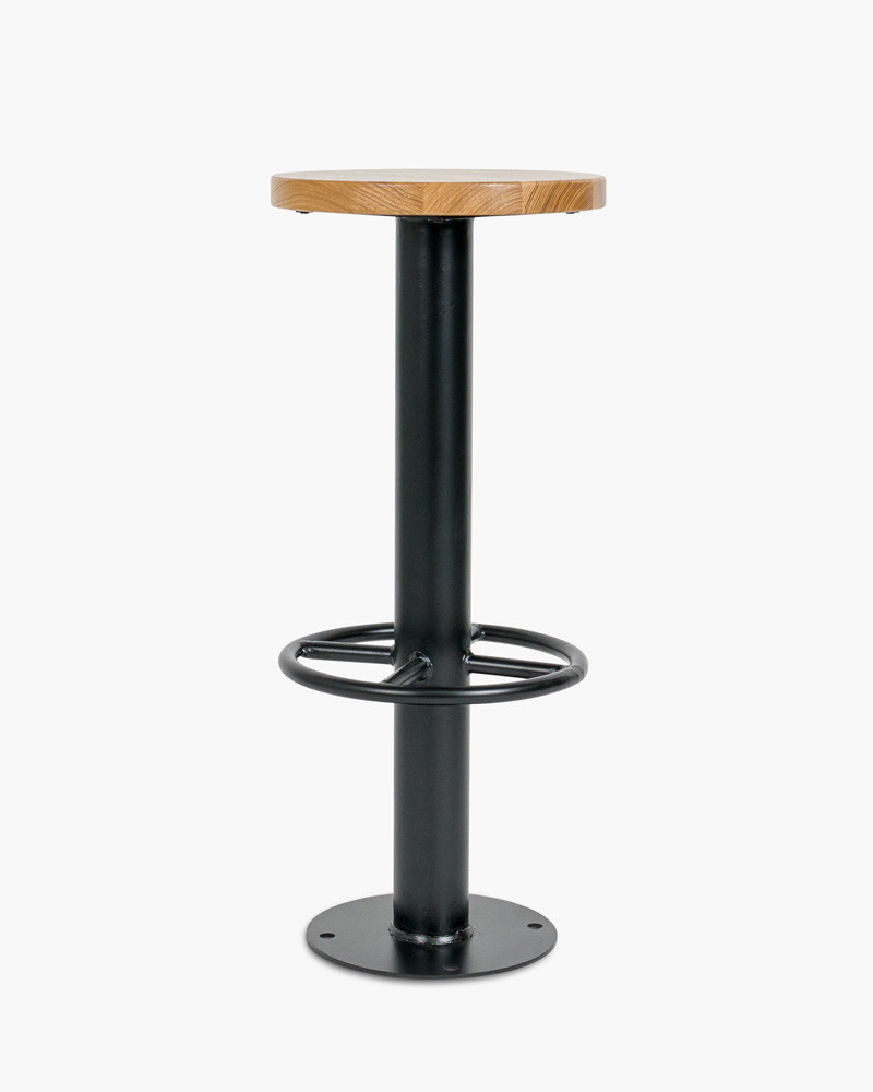 Bolton Barstool - Black, 76Cm