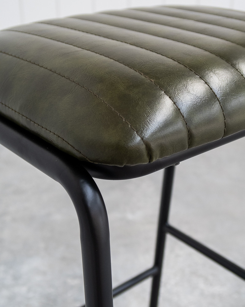 Bruce Bar Stool - Green, 65Cm