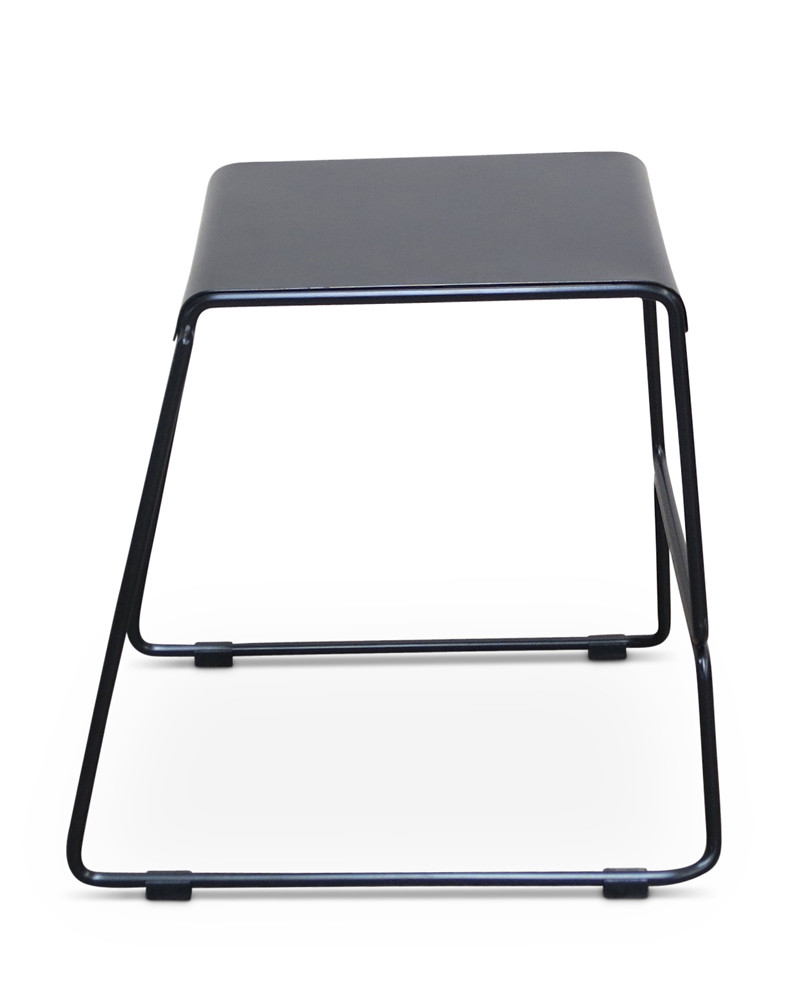 Detroit Wire Bar Stool - Matt Black 45Cm