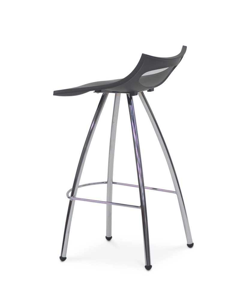 Diablito Bar Stool - Anthracite, 65Cm