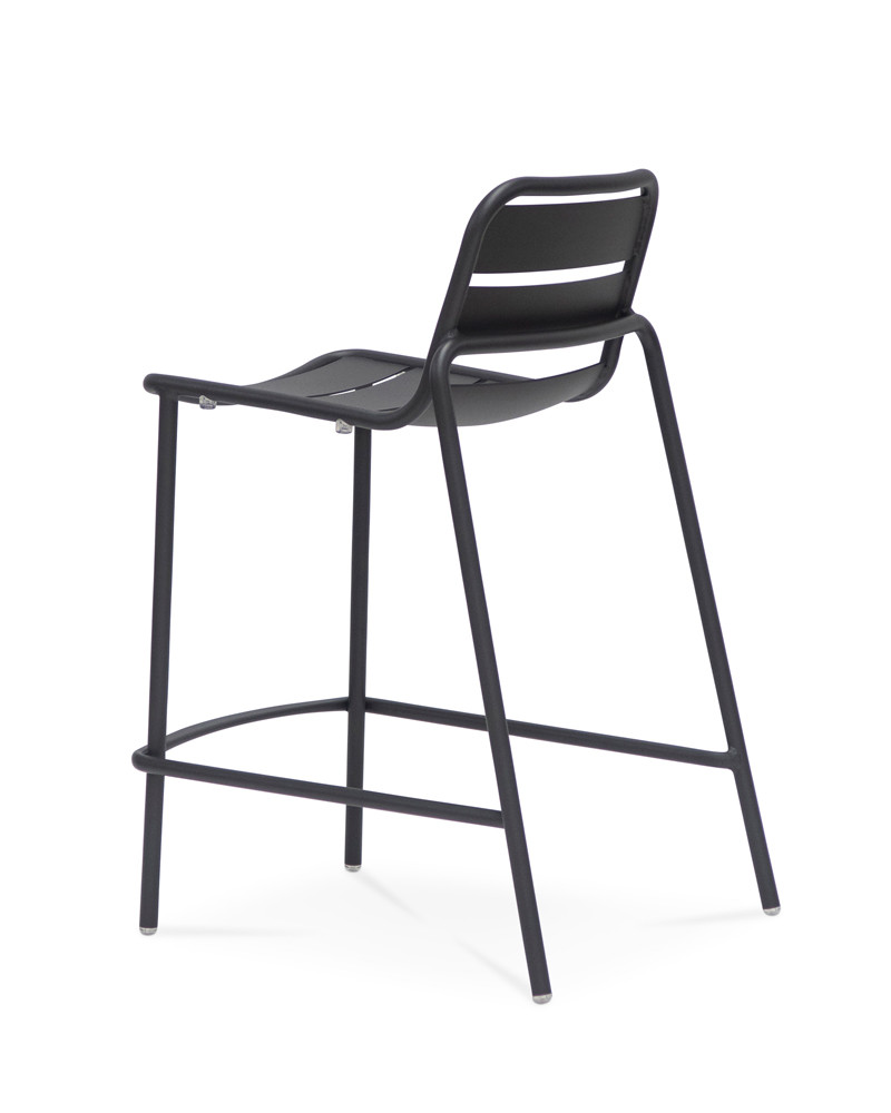 Frankie Bar Stool - Charcoal, 65Cm