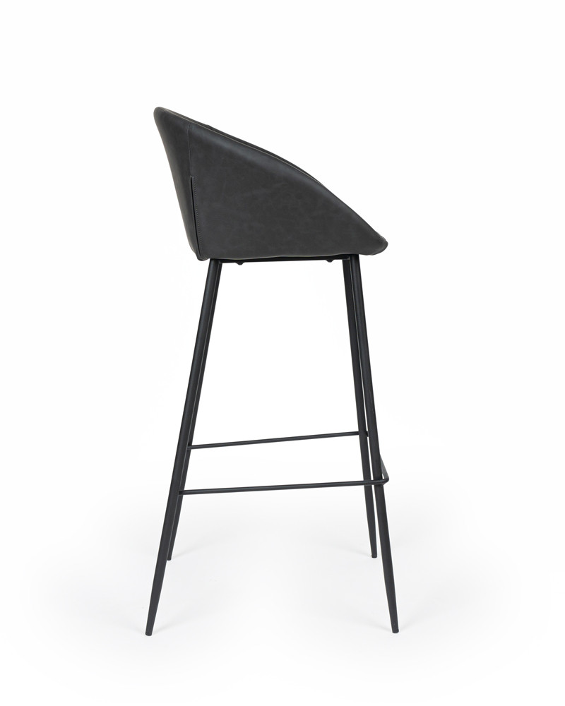Henry Barstool - Anthracite, 75Cm