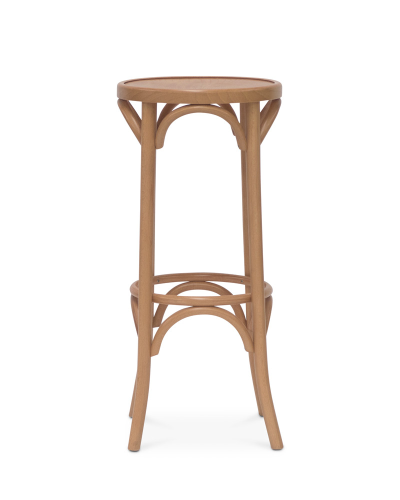 Hoop Barstool - Natural 80Cm