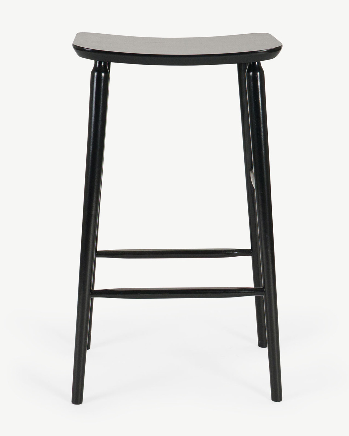 Mackenzie Bar Stool - Black, 75Cm