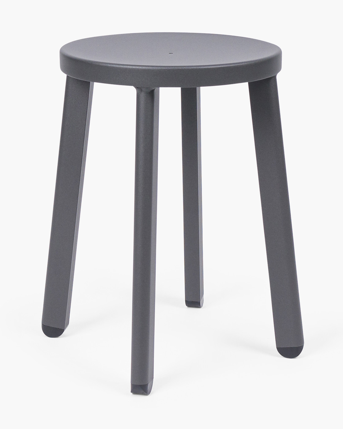 Soda Aluminium Bar Stool - Anthracite, 45Cm