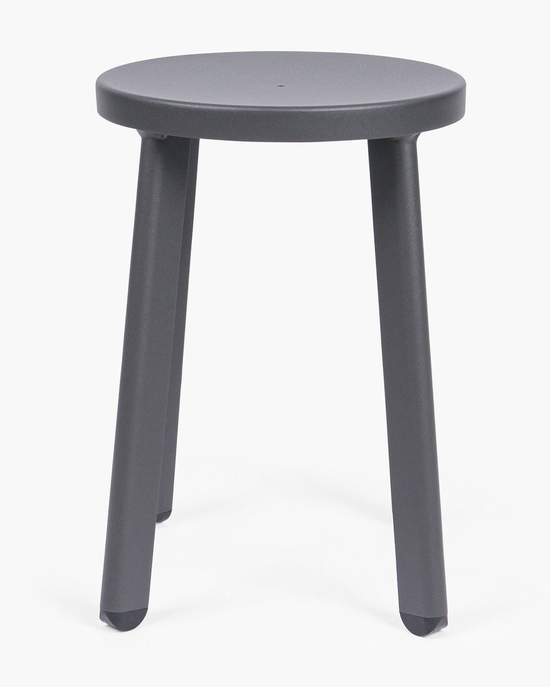 Soda Aluminium Bar Stool - Anthracite, 45Cm