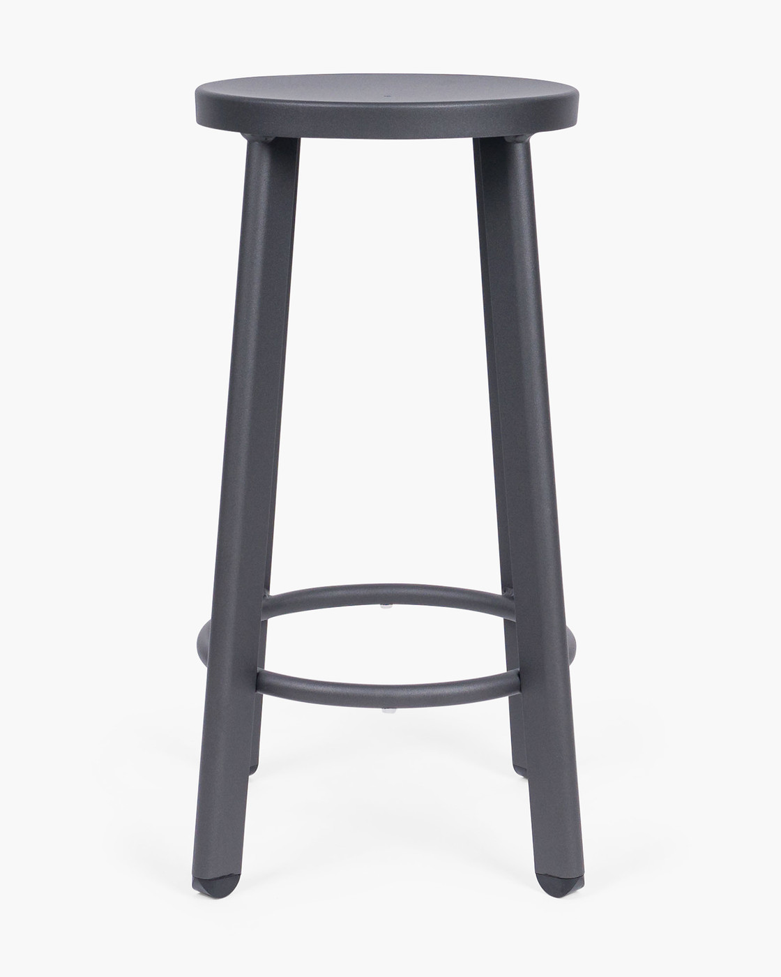 Soda Aluminium Bar Stool - Anthracite, 65Cm