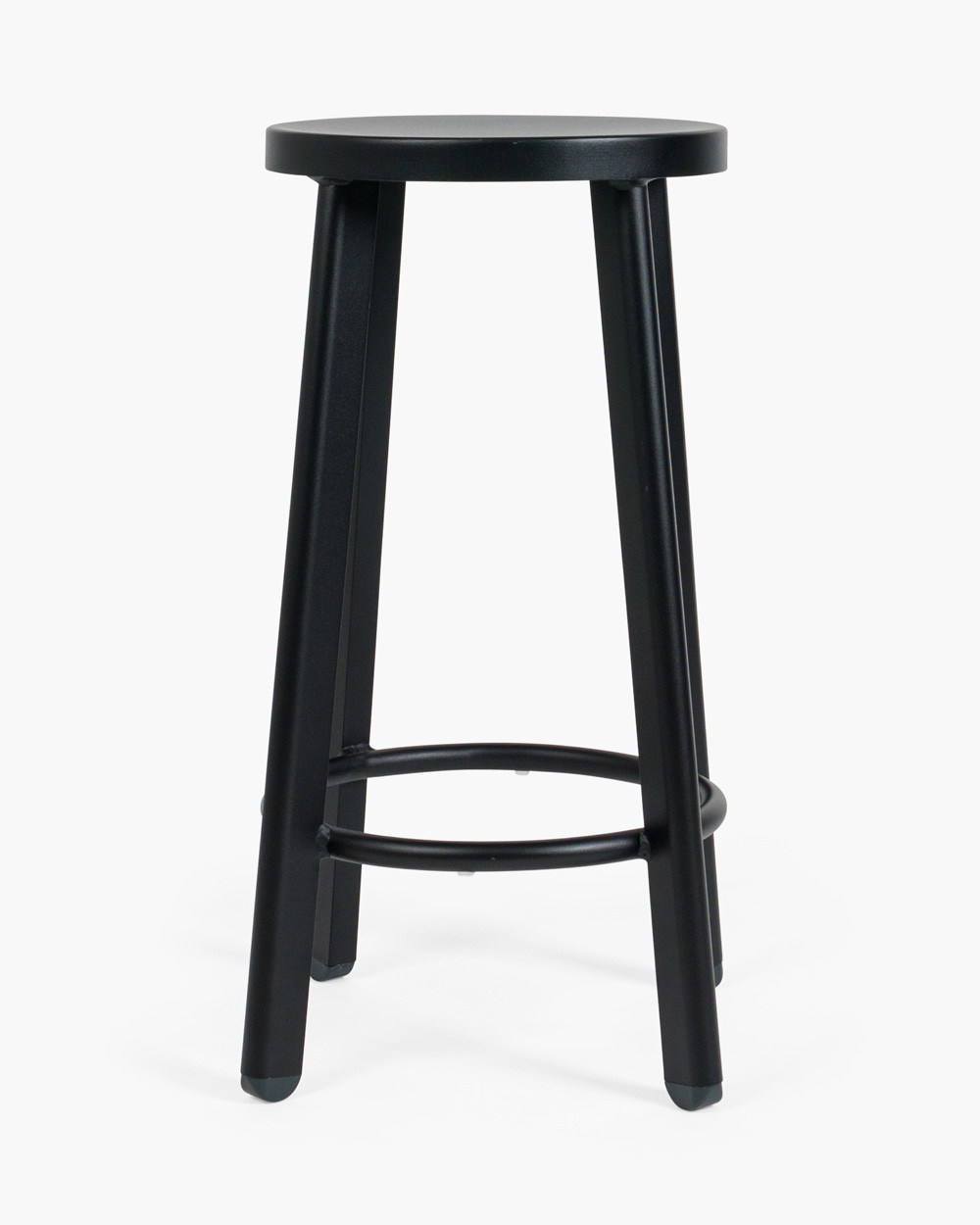 Soda Aluminium Bar Stool - Black, 65Cm