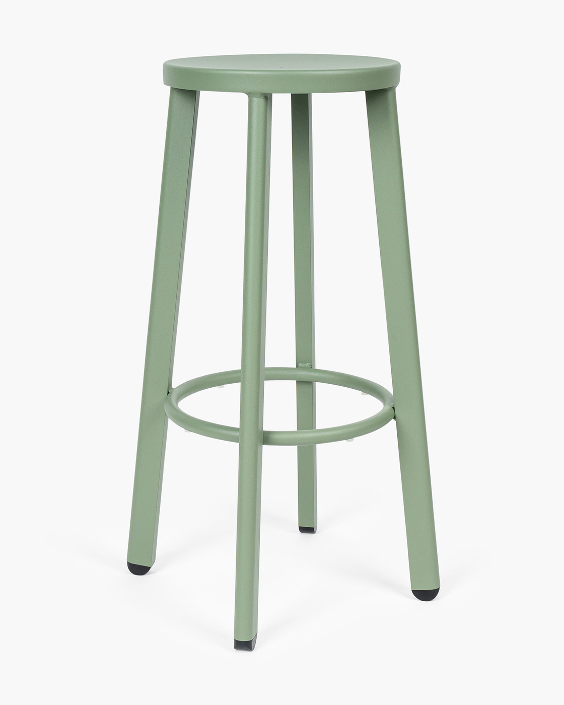 Soda Aluminium Bar Stool - Soft Green, 75Cm