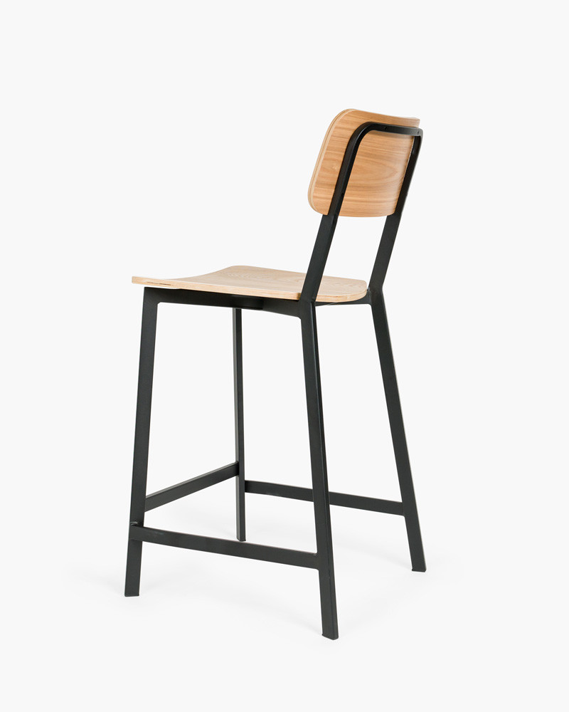 Thomas Barstool - Black, 65Cm