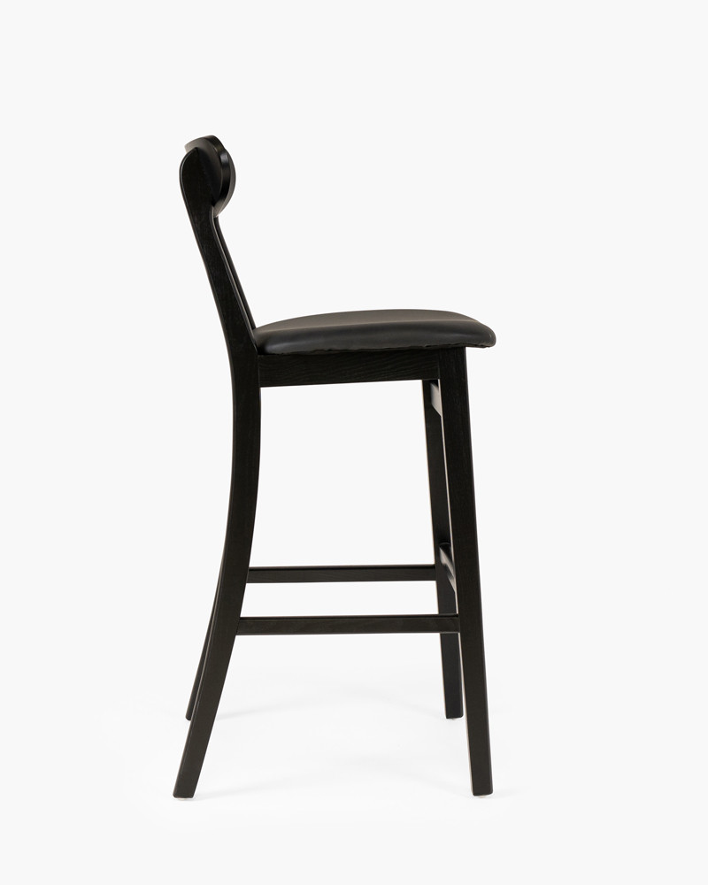 Victoria Bar Stool - Black, 75Cm