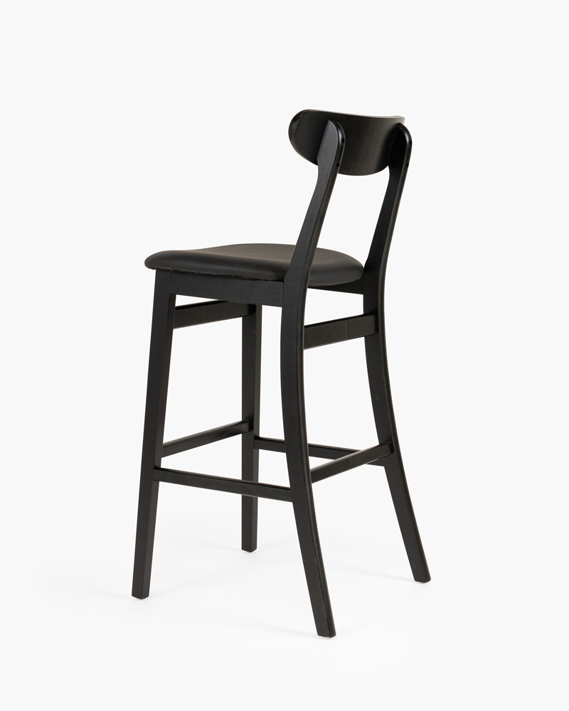 Victoria Bar Stool - Black, 75Cm