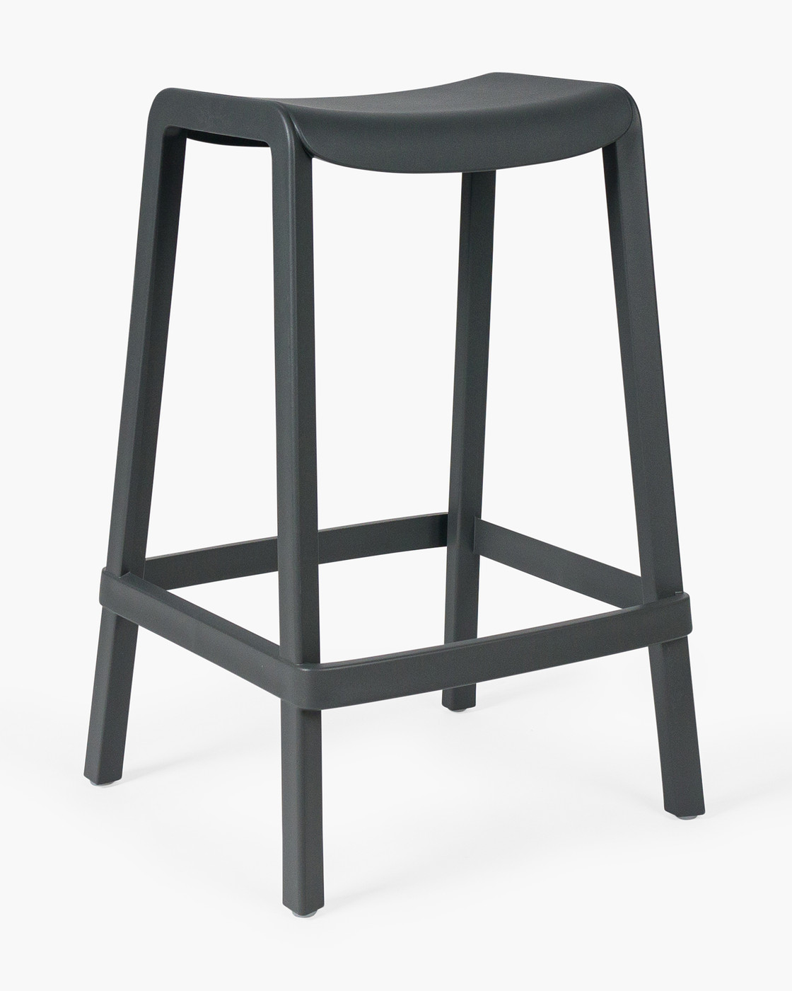 Dome 267 Bar Stool - Anthracite, 65Cm