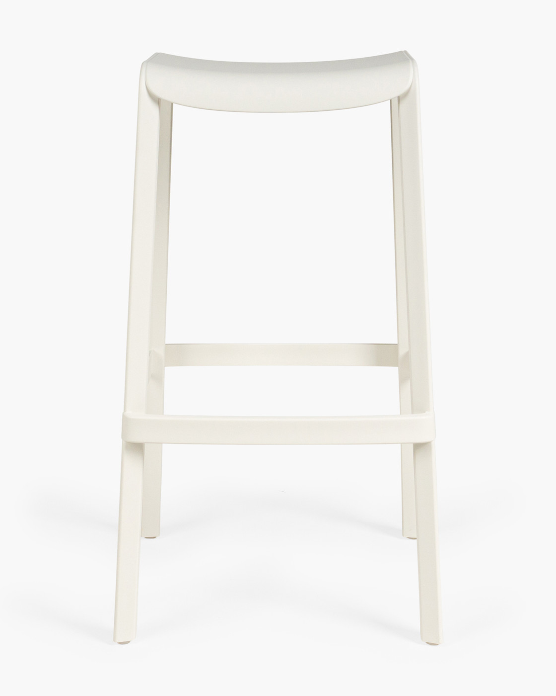 Dome 268 Bar Stool - White, 76Cm