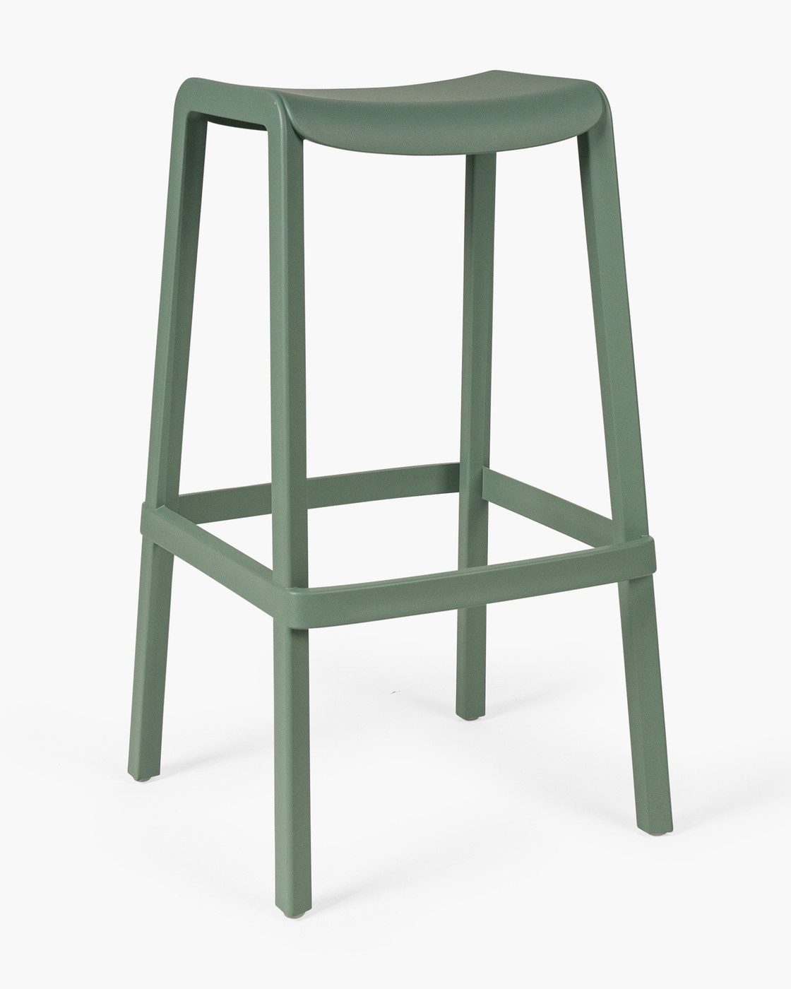Dome 268 Bar Stool - Light Green, 76Cm