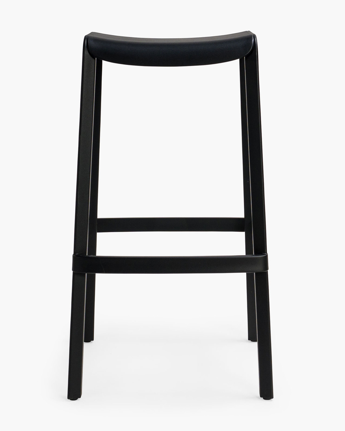 Dome 268 Bar Stool - Black, 76Cm