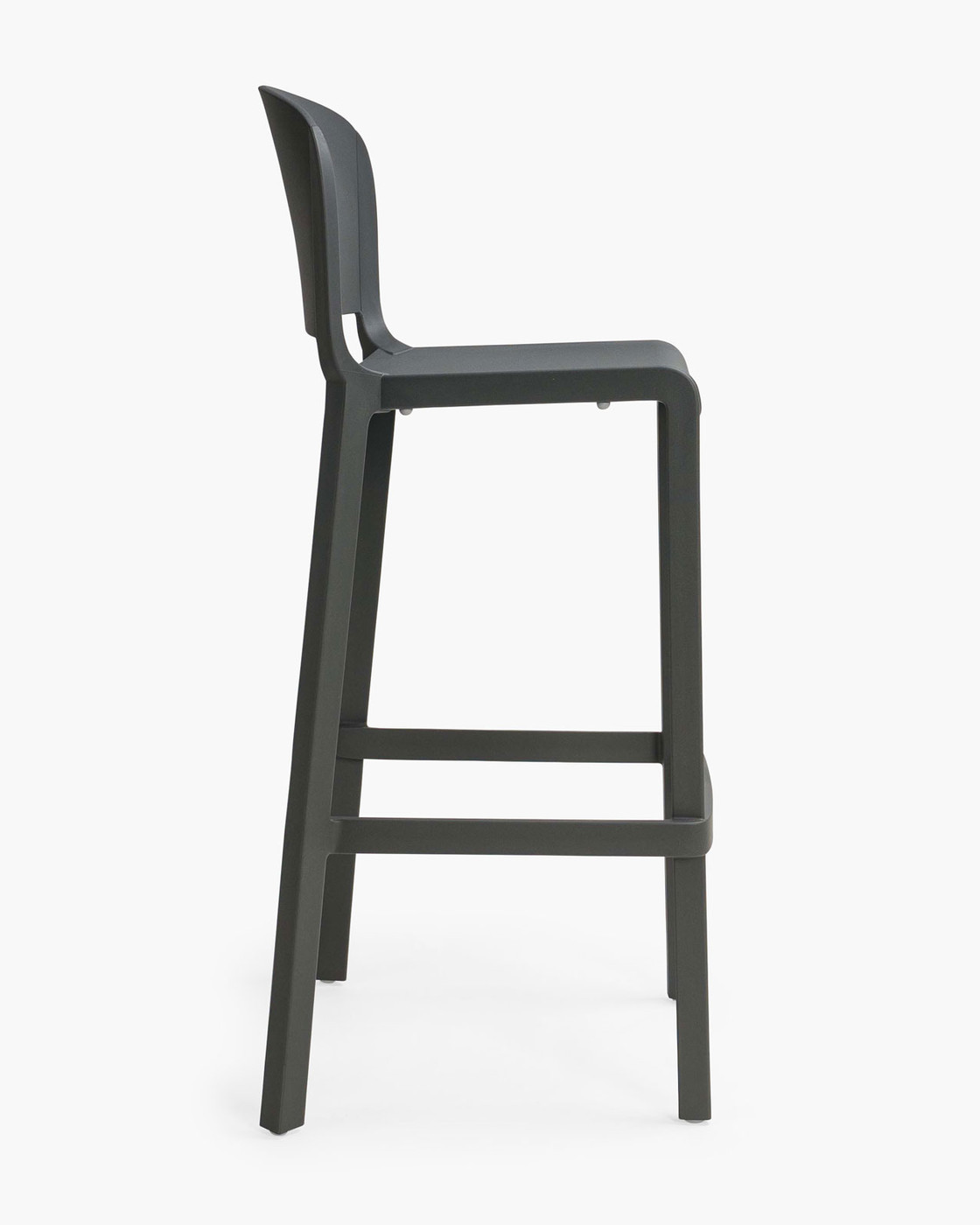 Dome 263 Bar Stool - Anthracite, 76.5Cm