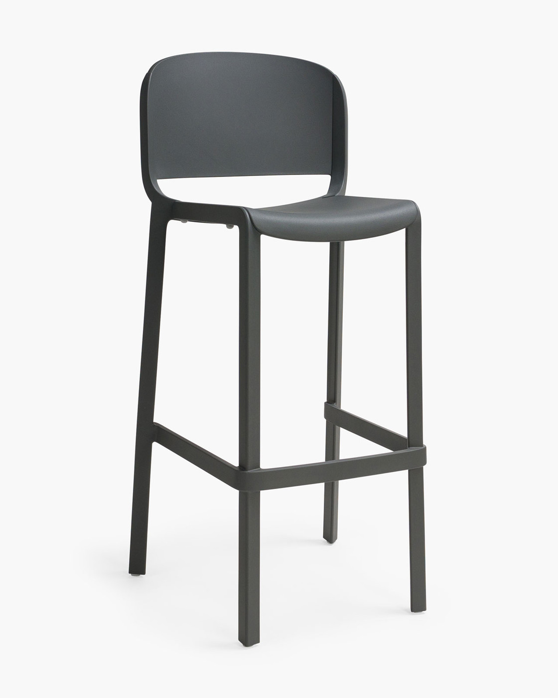 Dome 263 Bar Stool - Anthracite, 76.5Cm