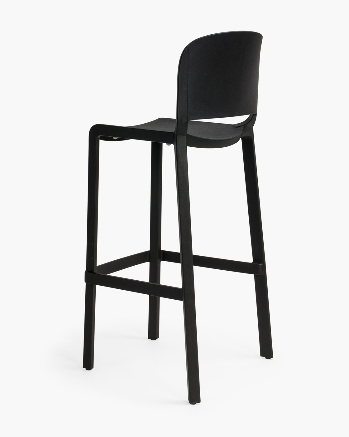 Dome 263 Bar Stool - Black, 76.5Cm