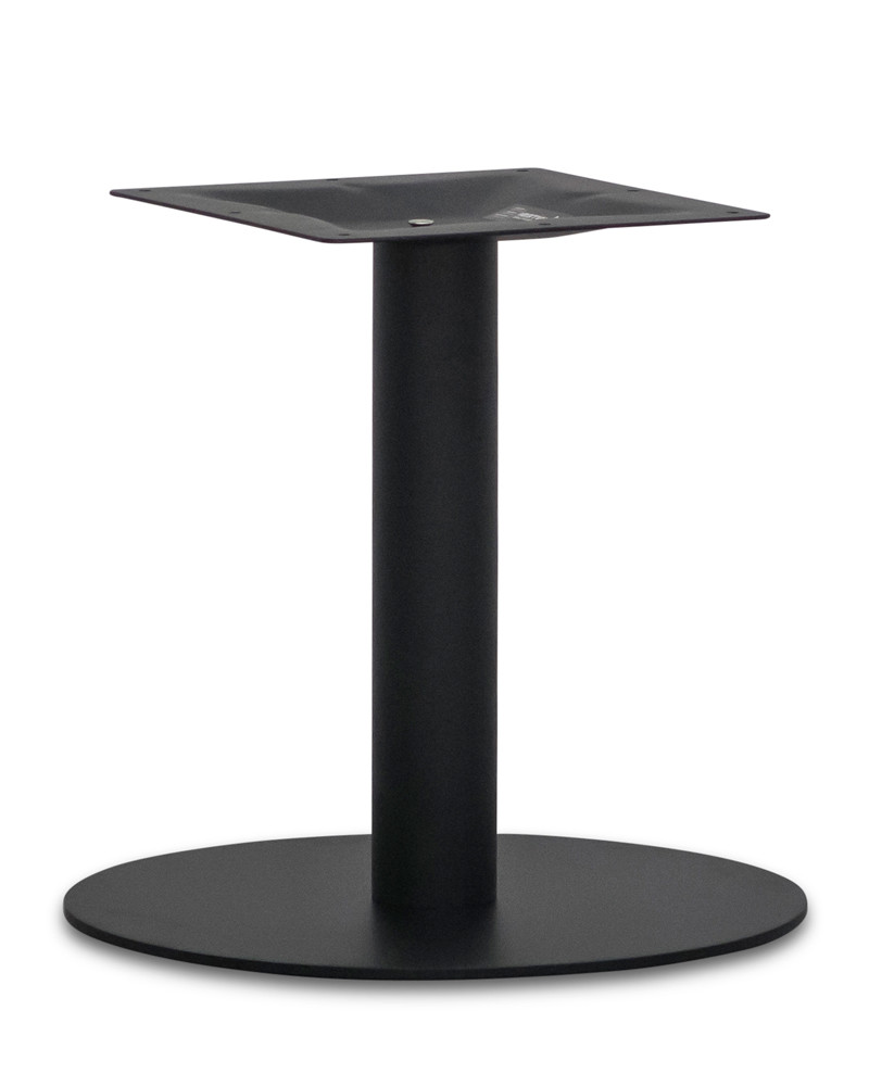Hydra Round Coffee Table Base - 45Cm, Black