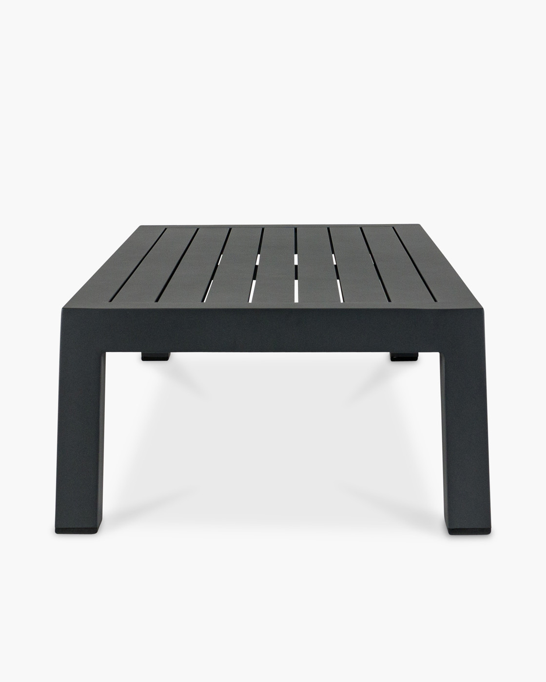 Leigh Outdoor Coffee Table, Medium - Charcoal