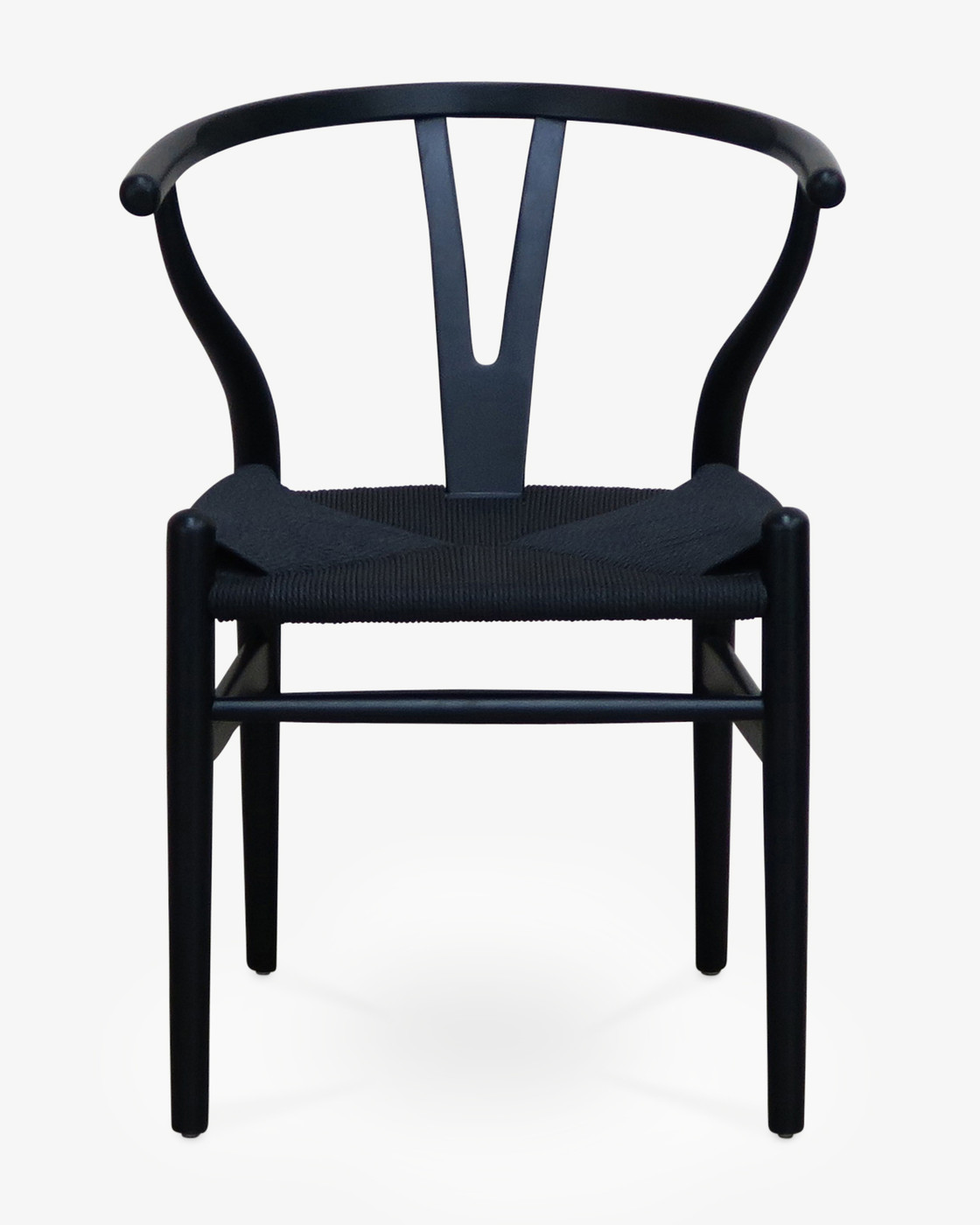 Hans Wegner Replica Wishbone Chair, Black