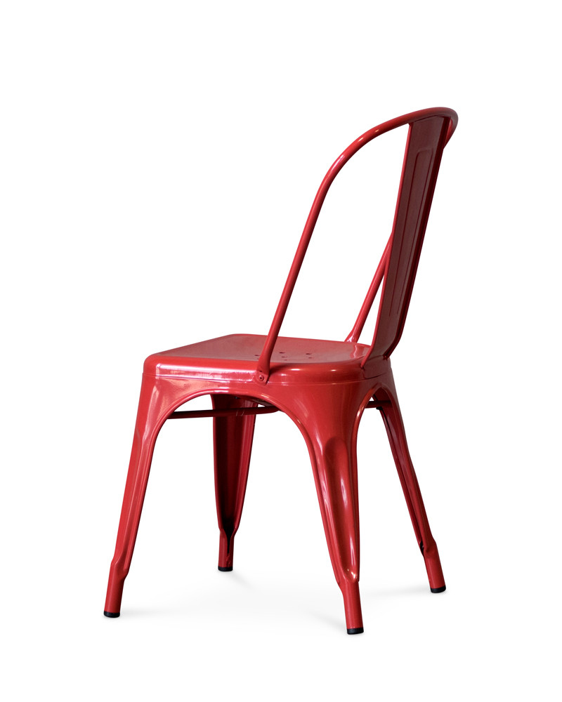 Tolix Replica Chair - Red