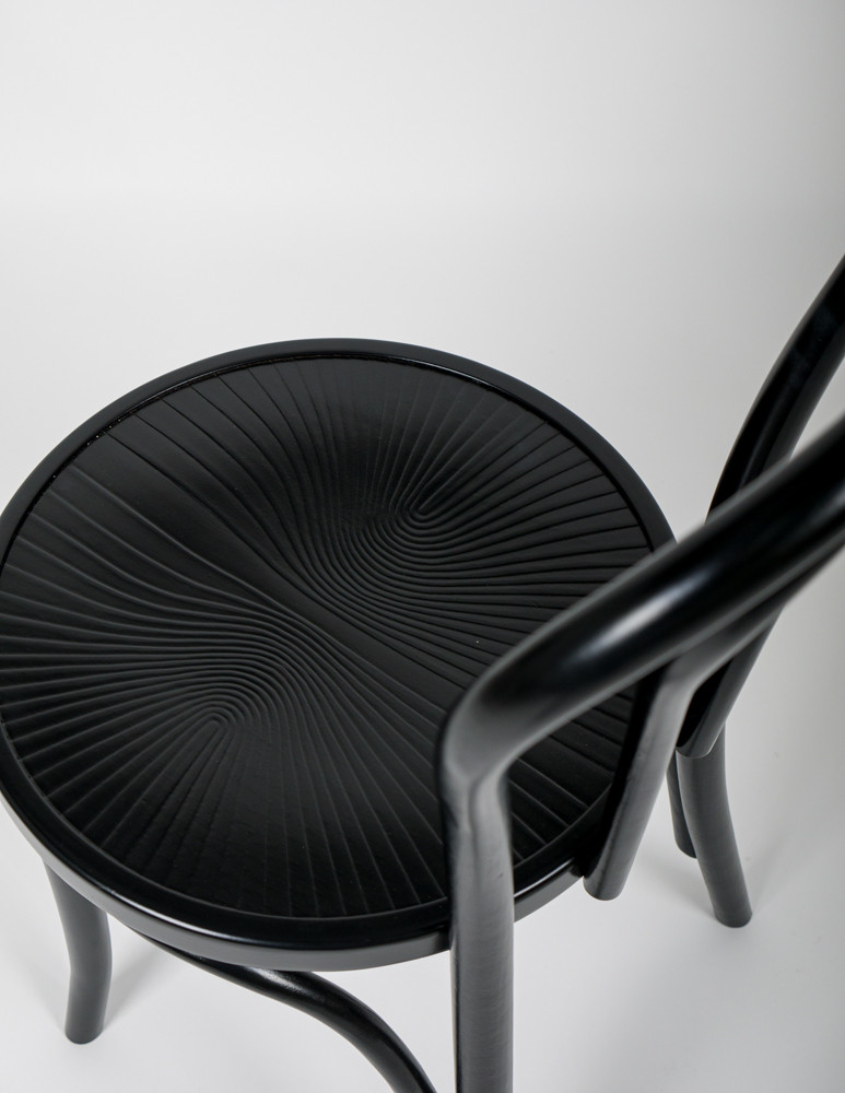 Twist Bentwood Chair - Black