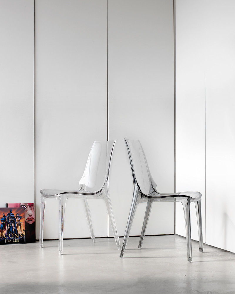 Vanity Chair - Transparent