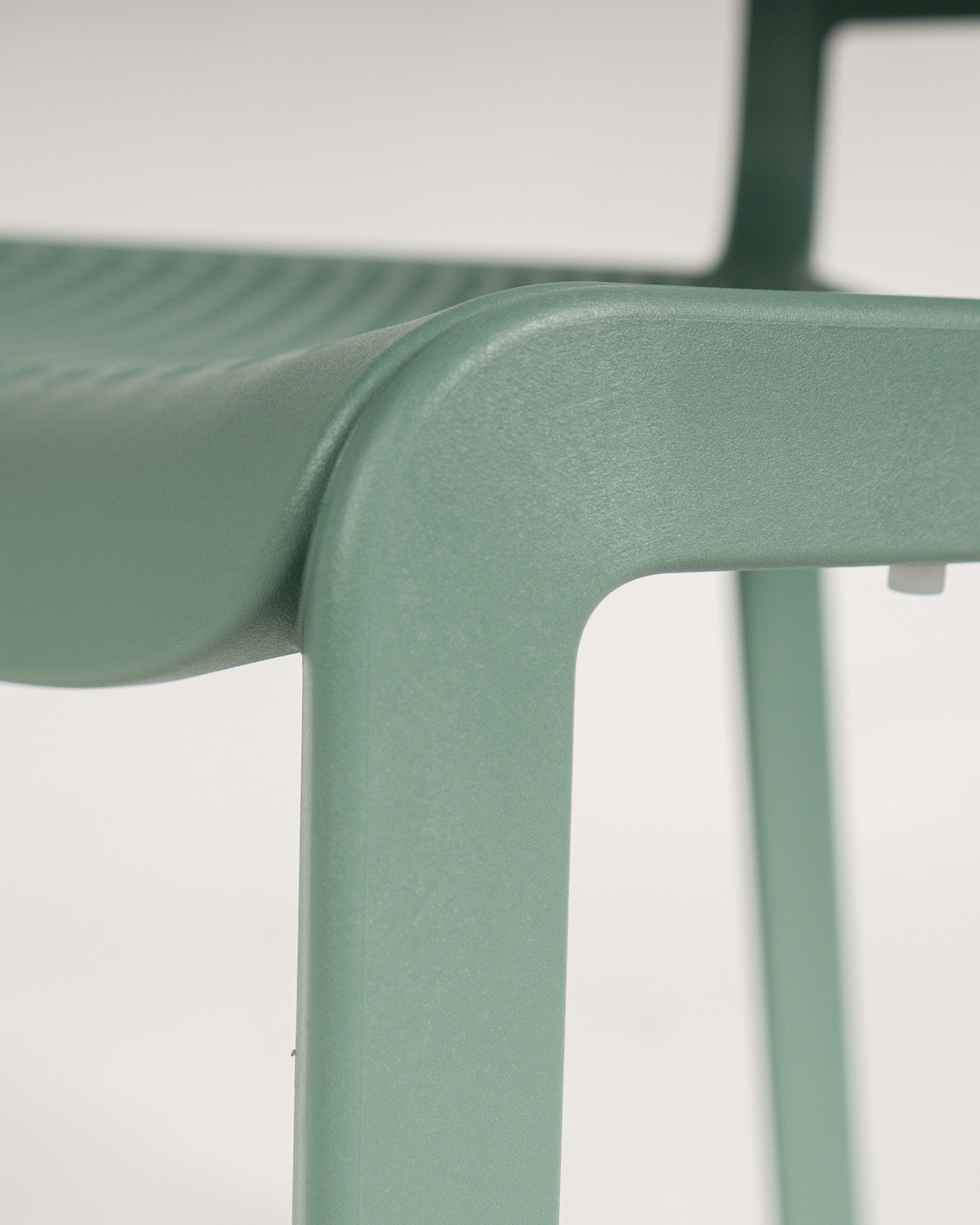 Dome 261 Chair - Light Green, perforated