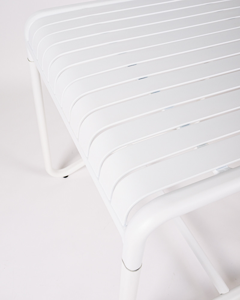 Atticus Outdoor Aluminium Table - 740X770, White