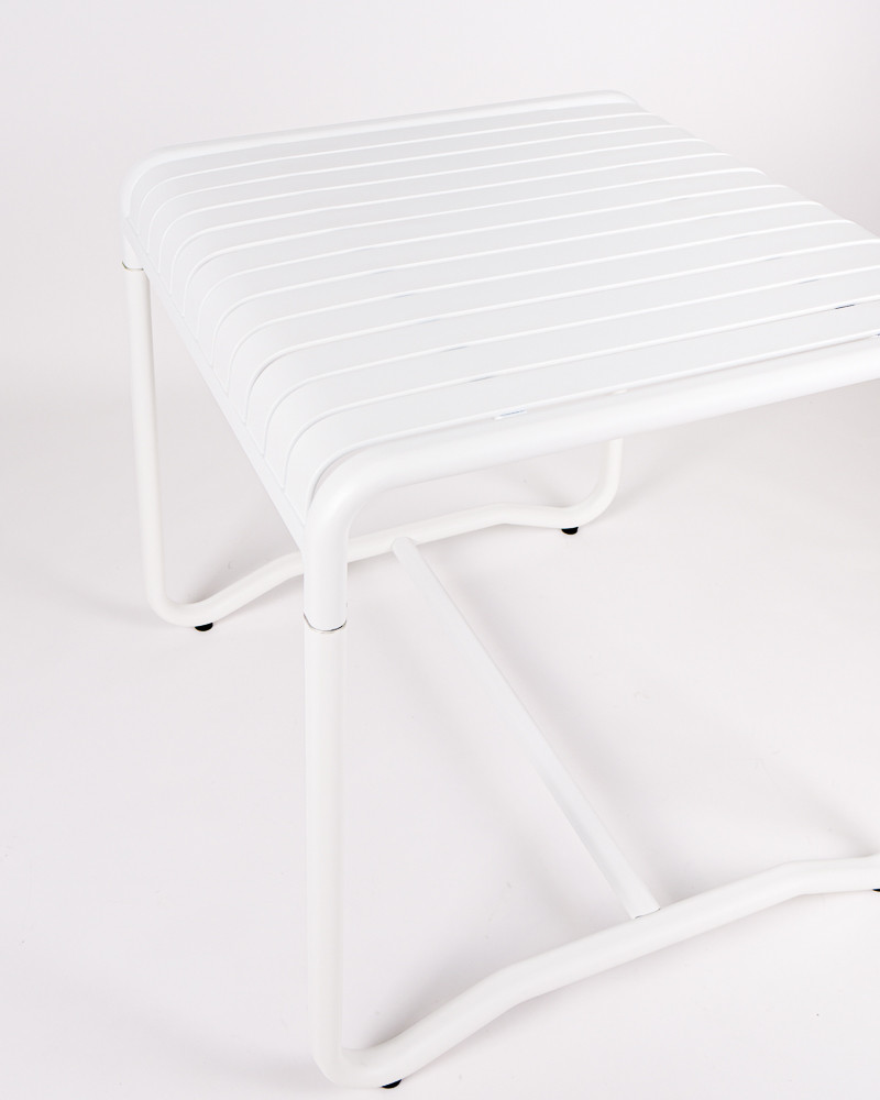 Atticus Outdoor Aluminium Table - 740X770, White