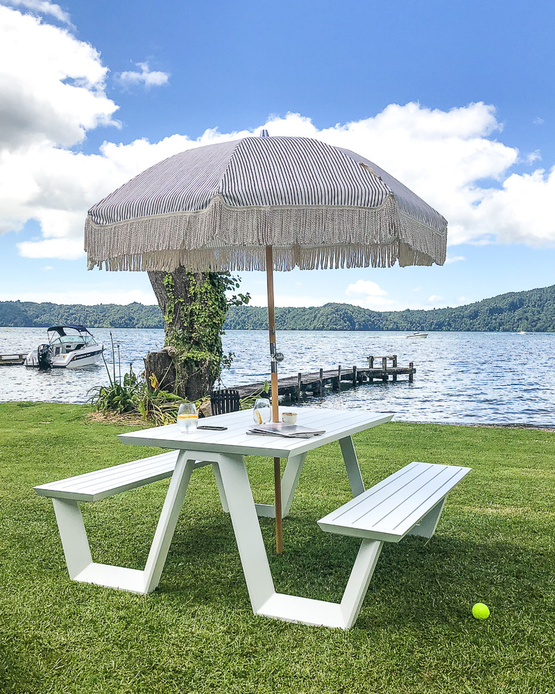 Tahoe Outdoor Picnic Table - 160X83Cm, White