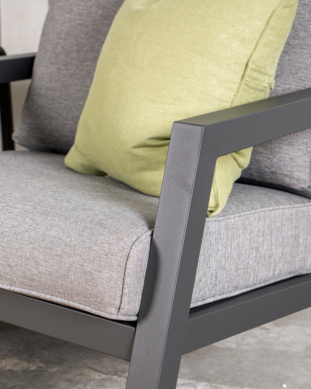 Leigh Outdoor Armchair - Charcoal