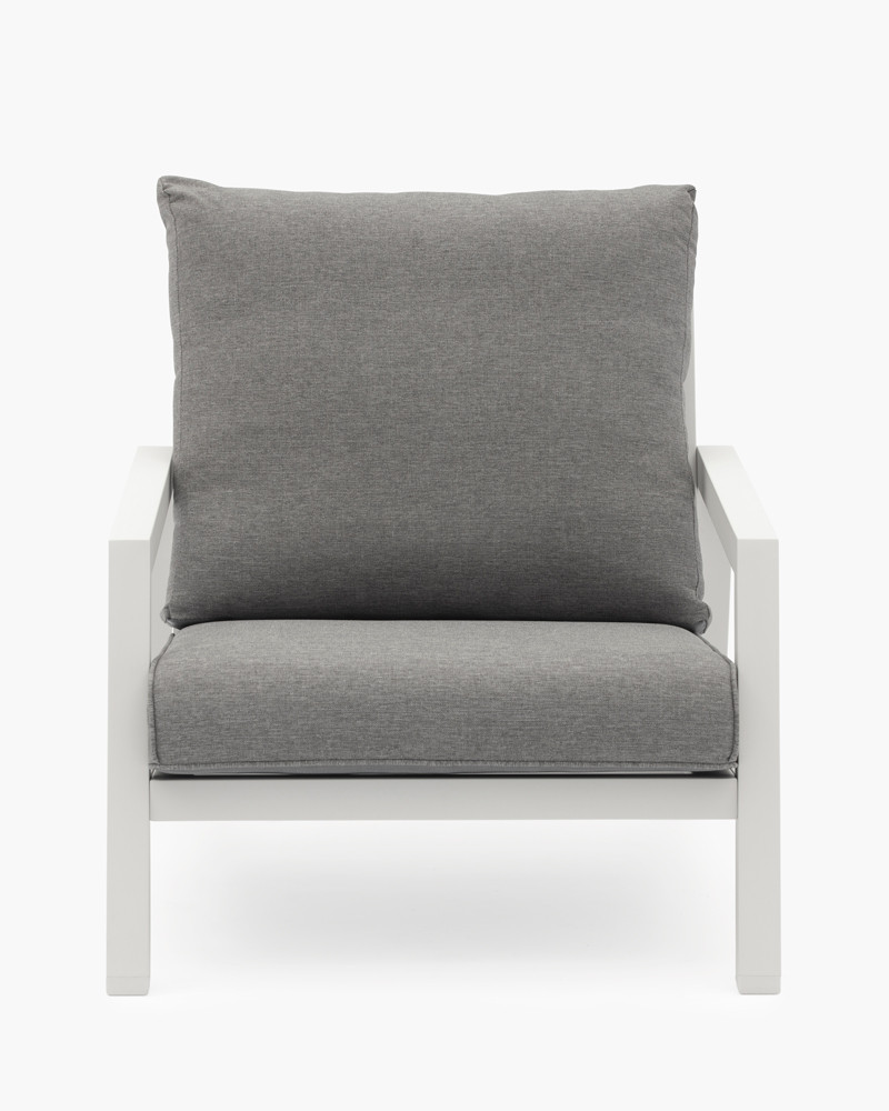 Leigh Outdoor Armchair - White