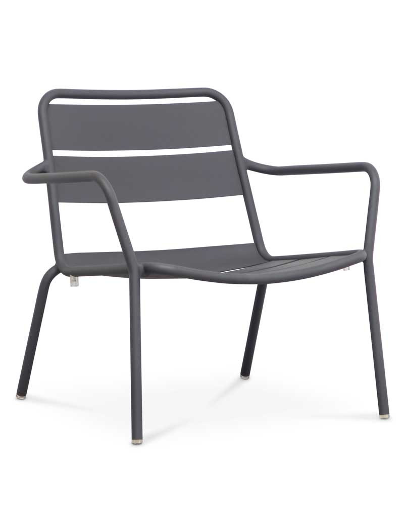 Frankie Lounge Chair - Charcoal