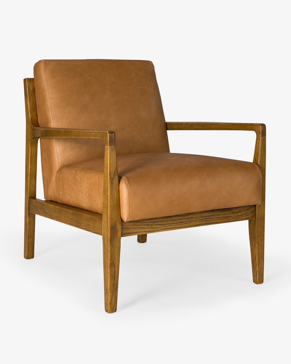 Alexander Leather Armchair - Tan