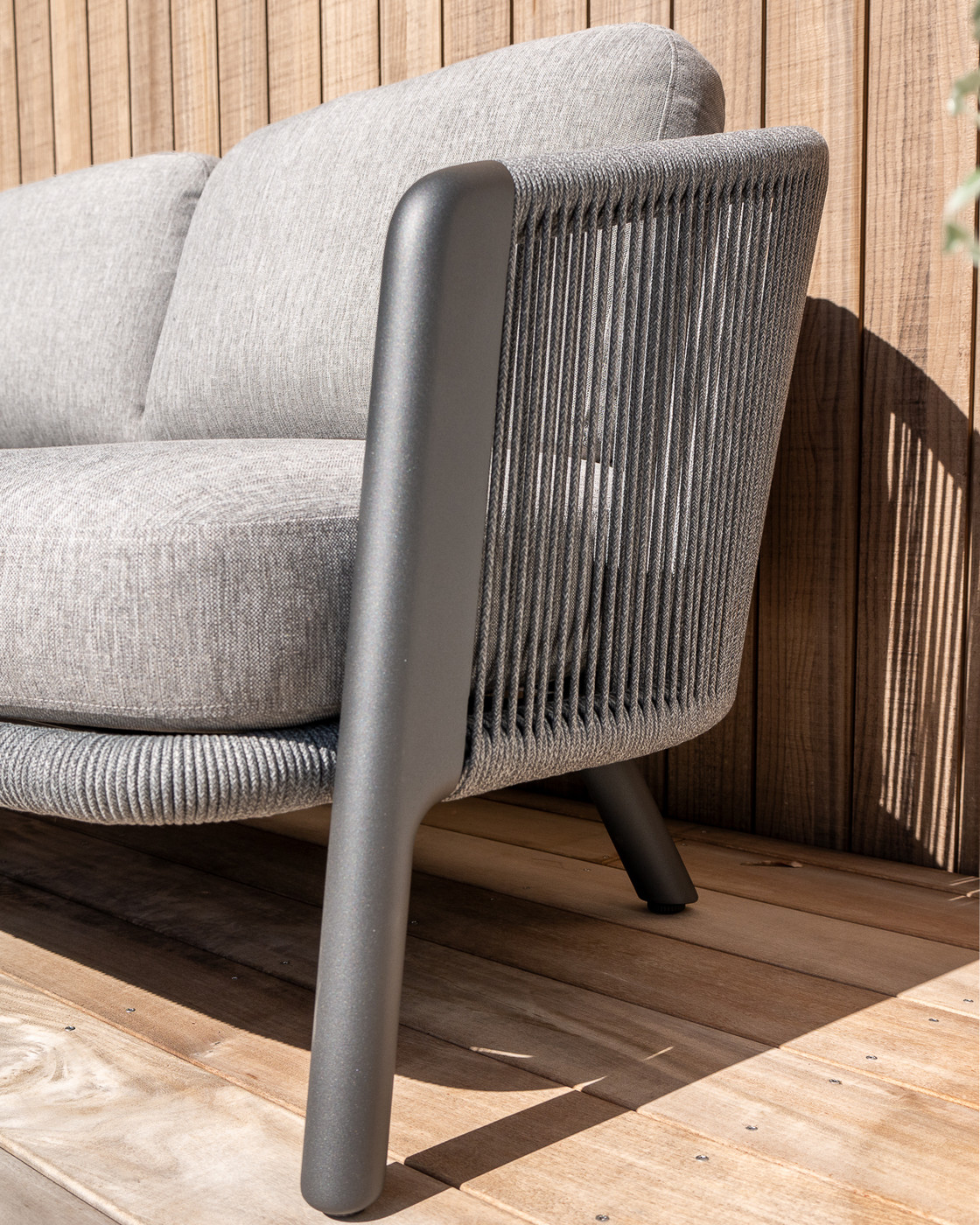 Arc Outdoor Armchair - Charcoal