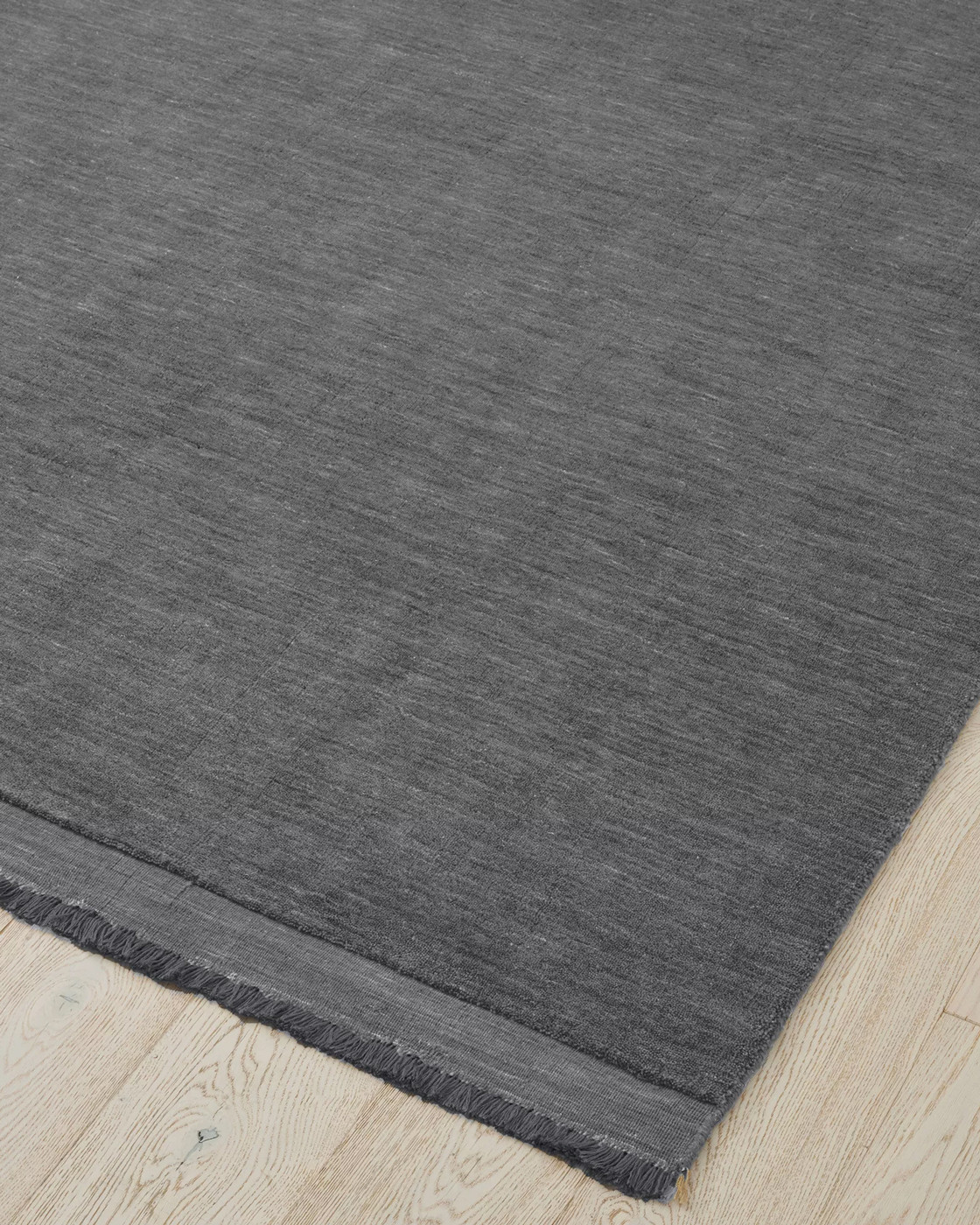 Weave Silvio Wool Rug - Fog, 2m x 3m