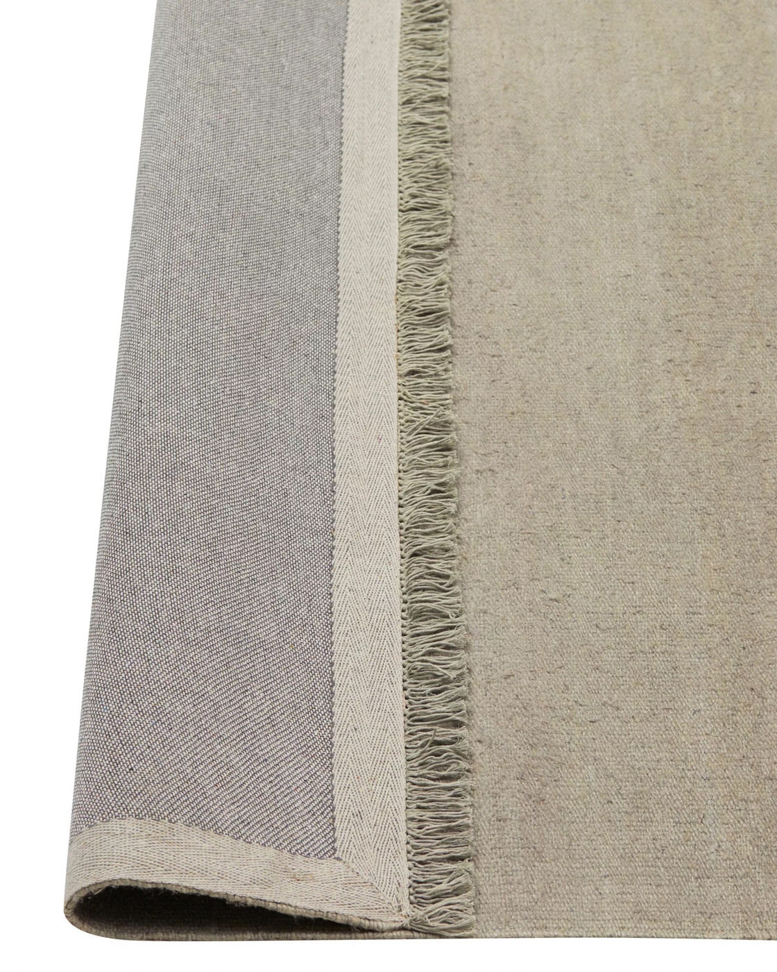 Weave Emilio Linen Rug - Oyster, 3m x 4m