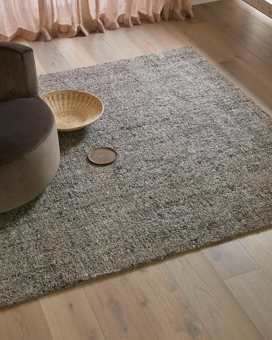 Weave Marceau Loop Pile Rug - Shale, 3m x 4m